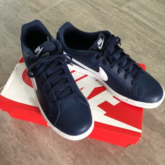 nike court royale navy blue sneakers